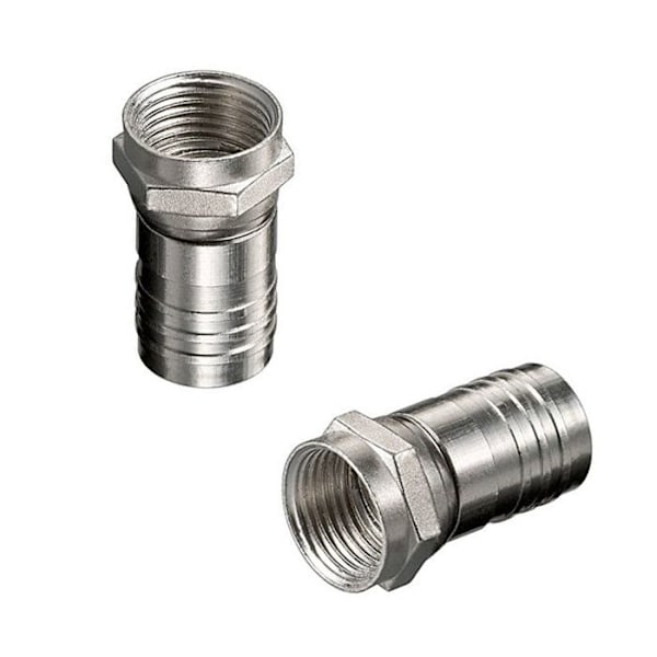 2 x FICHE F att mycket för koaxialkabel 19/17 V(P)ATC