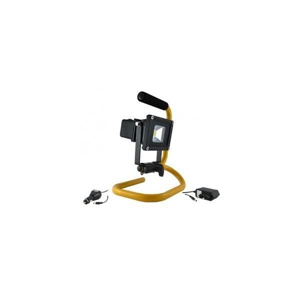 Kannettava LED-projektori - Europe Automatismes - 10W - 900 Lm - Valkoinen