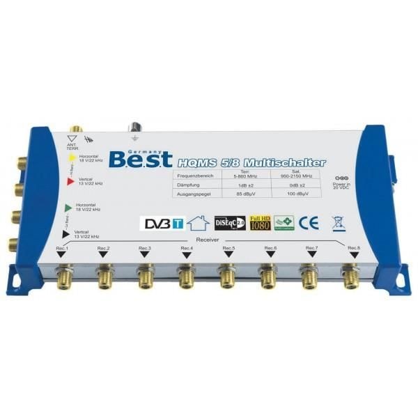 Multiswitch HQMS 5-8 Best Germany 5 Inputs 8 Output