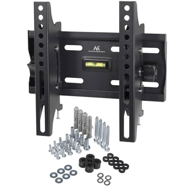 Justerbart TV väggfäste 23-42" maximal belastning 30kg Maclean MC-667 Svart