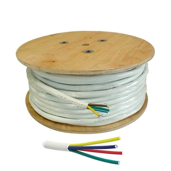Antennkabel 4 gånger för Quad Coaxial 4 in 1 - 100 M.