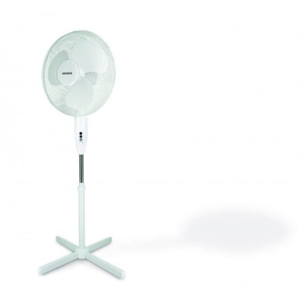 Fläkt - SEDEA - På stativ - 40 W - 3 hastigheter - 3 blad - Vit Vit