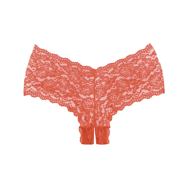 Allure Adore: Candy Apple Spetstrosor Röd one size