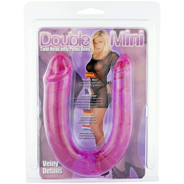 SevenCreations: Dobbelt Mini Dildo Lila