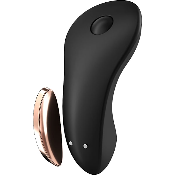 Satisfyer Connect: Little Secret, Panty Vibrator Svart