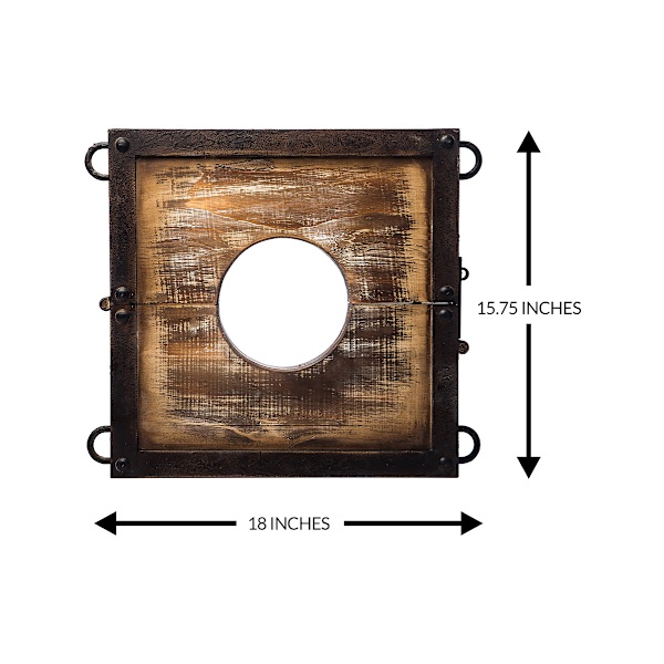 Lodbrock: Neck Restraint Set / Serving Plate Brun