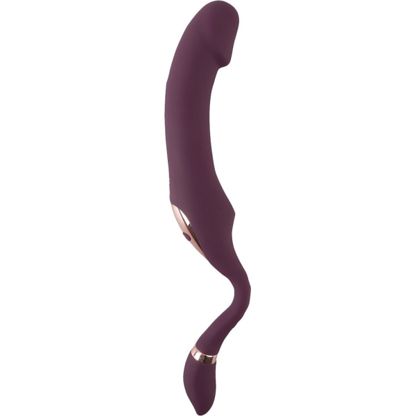 JAVIDA: Nodding Tip Vibrator with Bendable Clit Stimulation Lila