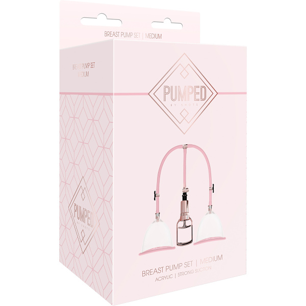 Pumped: Breast Pump Set Rosa Medium