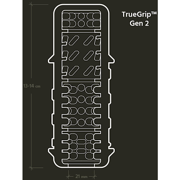 Handy: Handy Truegrip Sleeve, Gen 2 Transparent