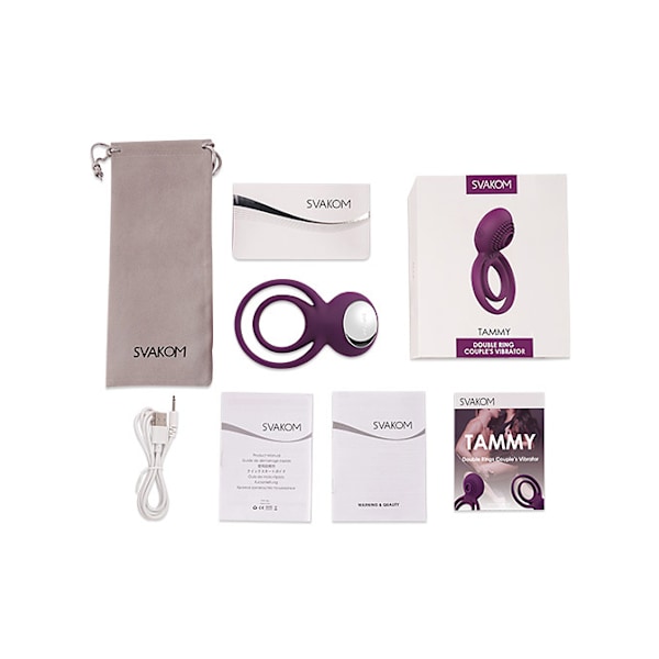 Svakom: Tammy, Double Ring Couple's Vibrator Lila
