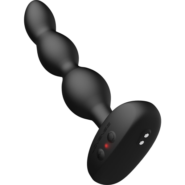 Lovense: Ridge, App Controlled Rotating Anal Beads Svart