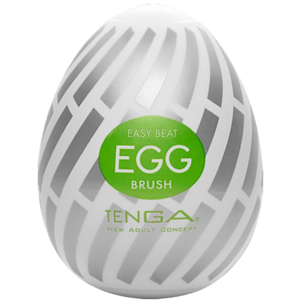 Tenga Egg: Brush, Runkägg Vit