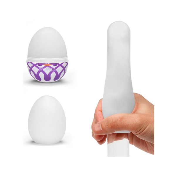 Tenga Egg: Mesh, Runkägg Vit