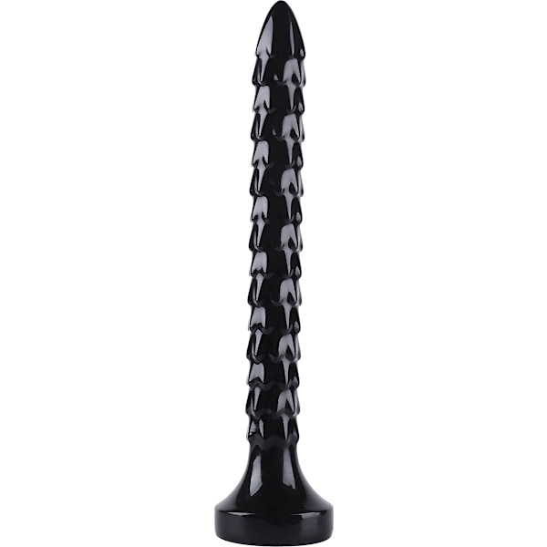 Hidden Desire: Extreme Anal Snake XXL, 35 cm Svart