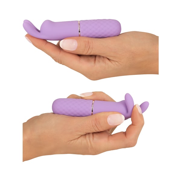 Cuties: Flexible Ears Mini Vibrator, 5th Generation Lila
