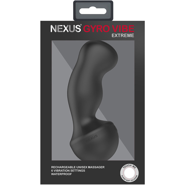 Nexus: Gyro Vibe Extreme, Unisex Massager Svart