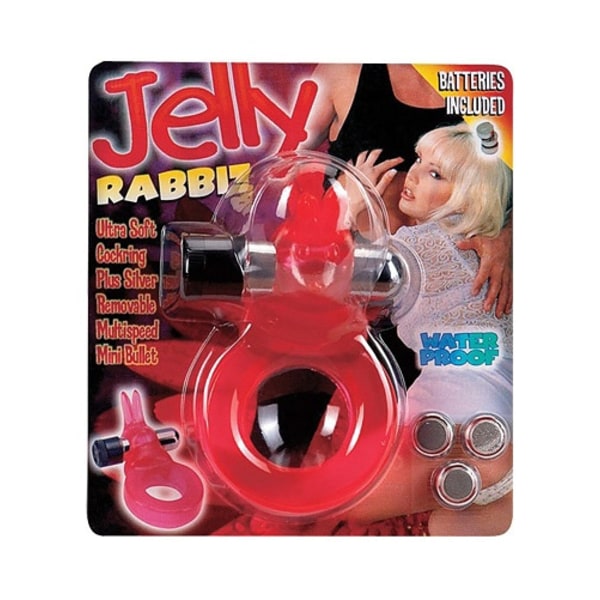SevenCreations: Jelly Rabbit Cockring Rosa