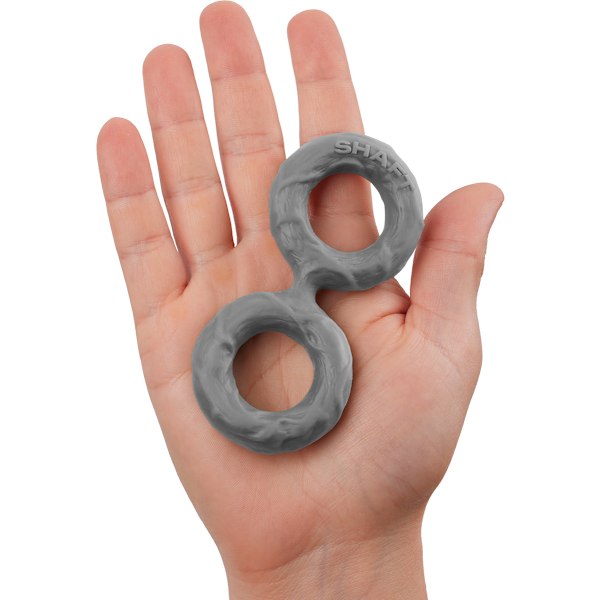 Shaft: Model D Double C-Ring, Size 1 (Small), grå Grå