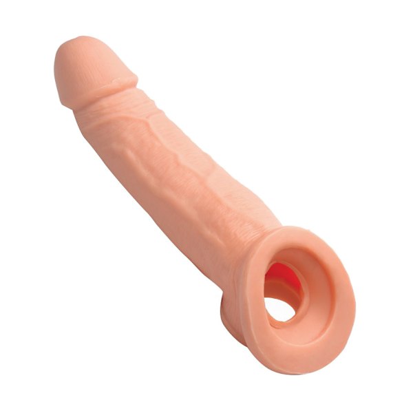 Size Matters: Ultra Real 2 inch Penis Extension Ljus hudfärg