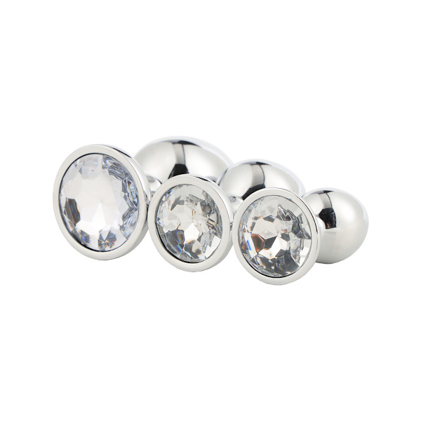 Dream Toys: Gleaming Love, Silver Plug Set Silver