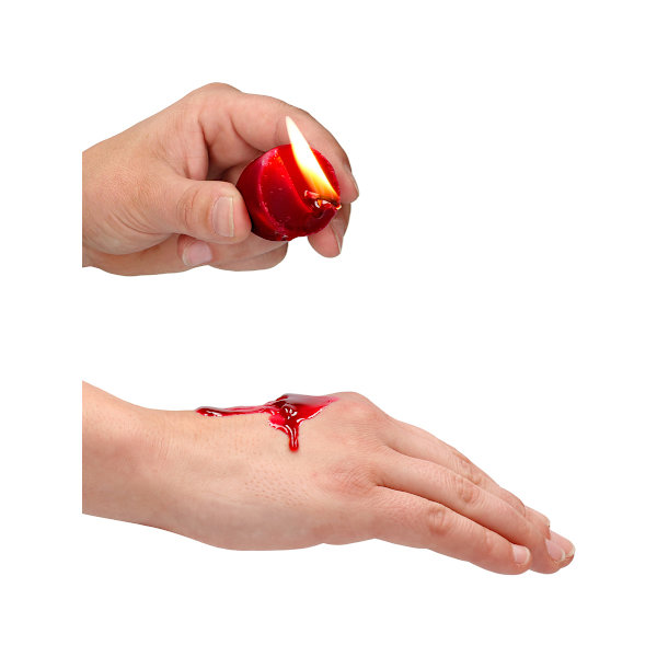 Ouch!: Tease Candles Blood Orange, 4-pack, röd Röd