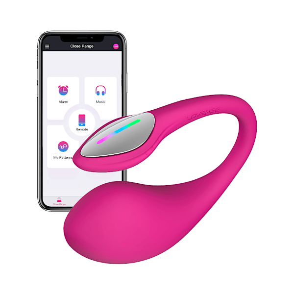 Lovense: Lush 4, Bluetooth G Spot Egg Vibrator Rosa