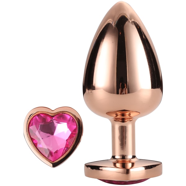 Dream Toys: Gleaming Love, Rose Gold Plug, small Rosa