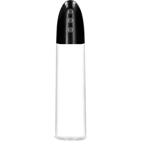 Pumped: Rechargeable Automatic Cyber Pump with Masturbation S... Transparent