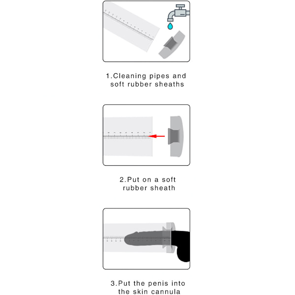 Pumped: Premium Rechargeable Automatic Pump Svart, Transparent