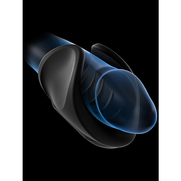 Manwan: Man Wand Starter, Vibrating Masturbator Svart