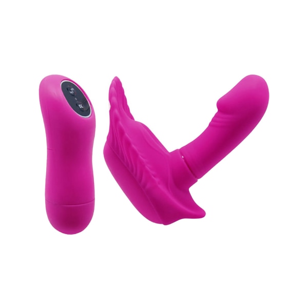 Pretty Love: Fancy Clamshell Vibrator with Remote Lila