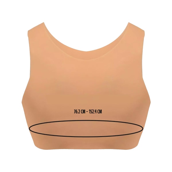 XR Master Series: Perky Pair, D-Cup Silicone Breasts Ljus hudfärg