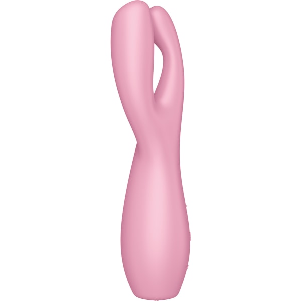 Satisfyer: Threesome 3 Vibrator, pinkki Rosa