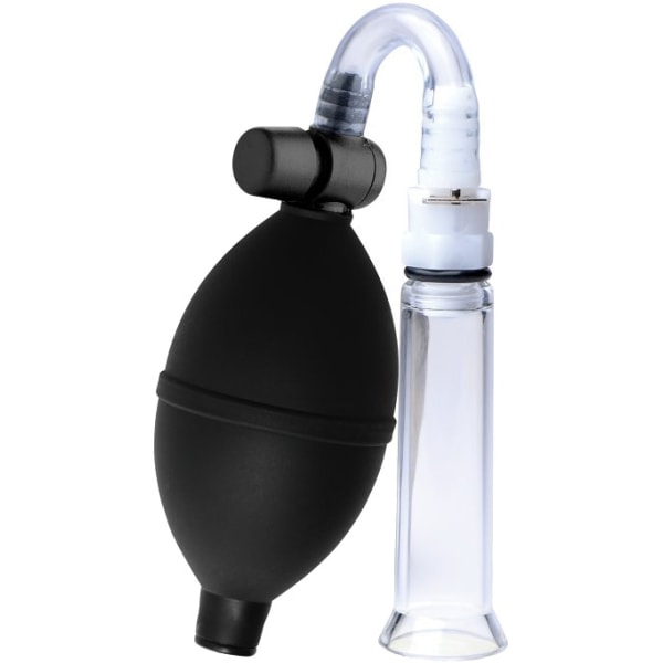 Size Matters: Clitoral Pumping System with Detachable Acrylic... Svart, Transparent