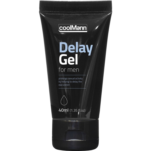 CoolMann: Delay Gel for Men, 40 ml Transparent