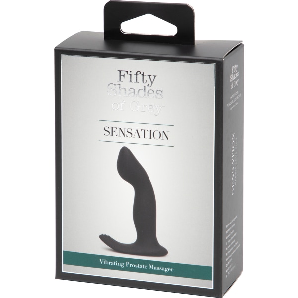 Fifty Shades Sensation: P-Spot Vibrator Svart