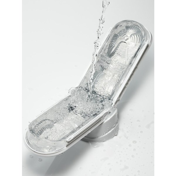 Tenga: Flip Zero, Gravity White Transparent, Vit