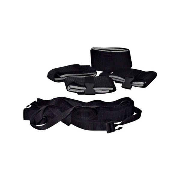 Bad Kitty: Bed Restraint Set Svart