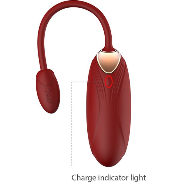 Viotec: Oliver Pro, Wearable Vibrator with App Control Röd