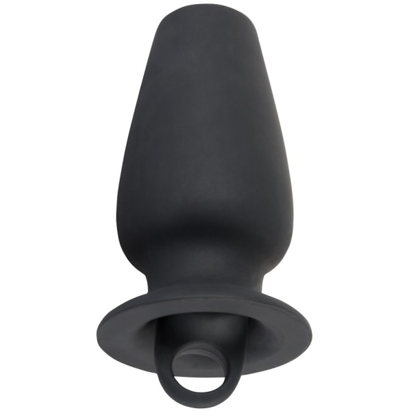 You2Toys: Lust Tunnel Plug med Stopper Svart