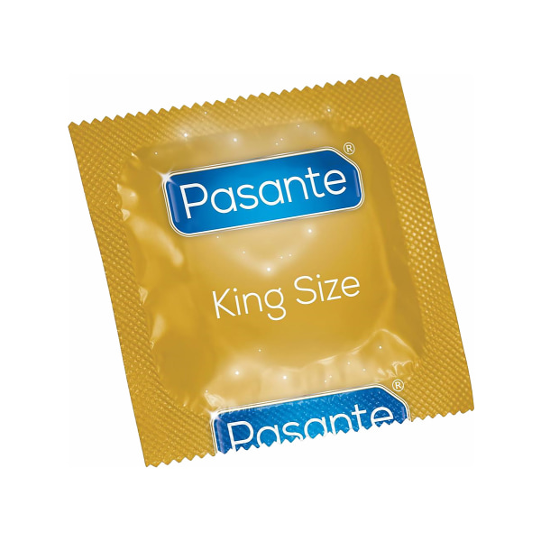 Pasante King Size: Kondomer, 144-pack Transparent