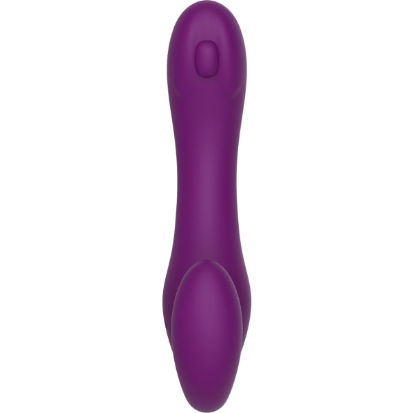 Xocoon: Strapless Strap-On, Pulse Vibrator with Remote Lila