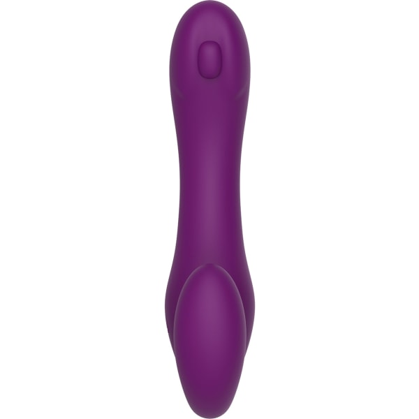 Xocoon: Strapless Strap-On, Pulse Vibrator with Remote Lila