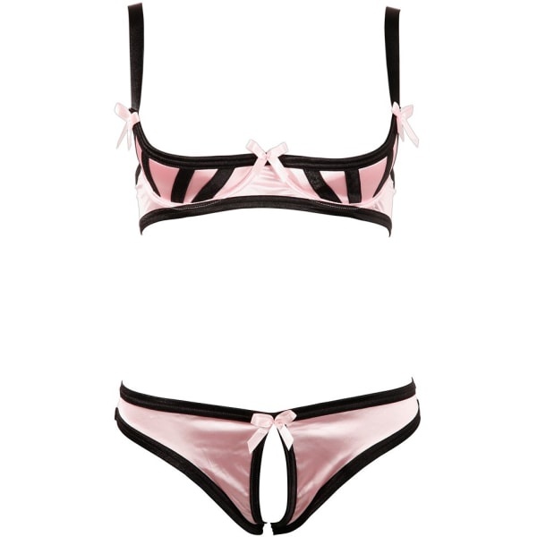 Cottelli Collection: Push-Up Set, pink, 75B/S Rosa 75BS