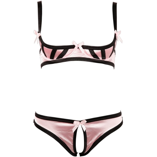 Cottelli Collection: Push-Up-setti, vaaleanpunainen Rosa 85BL