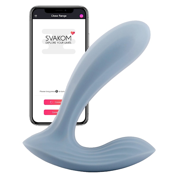 Svakom: Erica, Wearable Vibrator with App, blå Blå