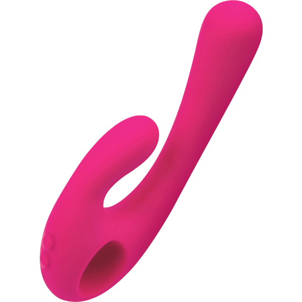 Nomi Tang: Flex Bi, Bendable Dual Vibrator Rosa