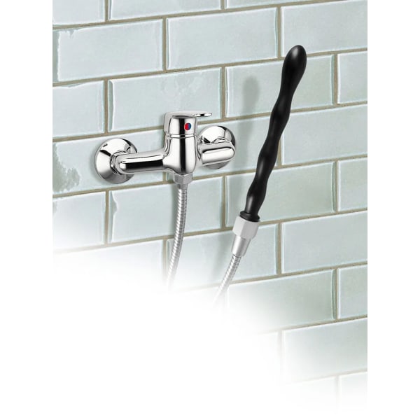 You2Toys: Shower Me Deluxe, Intimate Shower Silver, Svart