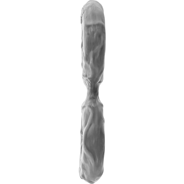 Shaft: Model D Double C-Ring, Size 1 (Small), grå Grå