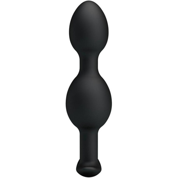 Pretty Love: Silicone Anal Balls Svart